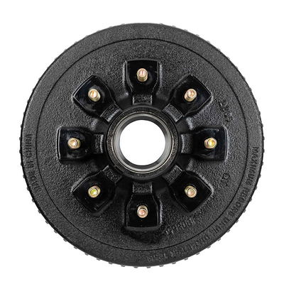 트레일러 부품 7000 lb 8 Lug 6 1/2 12 인치 브레이크 드럼 내구성 및 트레일러 브레이킹